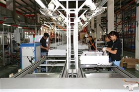 瑞馬壁掛爐-生產流水線