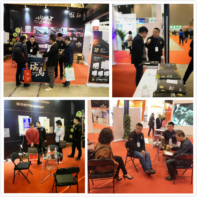 山西暖通展，瑞馬壁掛爐廠家大放異彩！